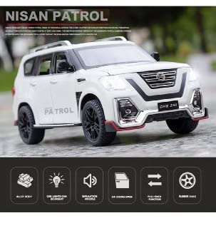 Image of Invite Enterprise 1:24 Scale Die-Cast 2022 Nisssan Patrol Large with 6 Openable Doors-Multicolor