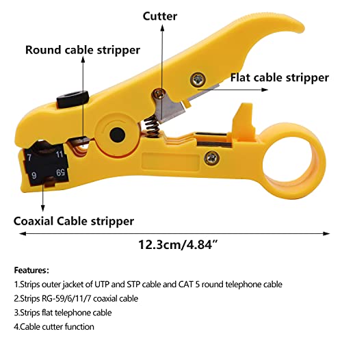 Pinzas para cable coaxial 12 Imagen adicional