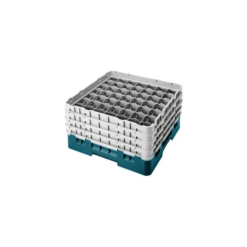 Camrack Glass Rack, W/4 Extenders, Full Size, 49 Compartments, 2-7/16'' Max. Dia., 8-1/2'' Max. (2 Pieces/Unit)