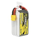 TATTU R-Line Version 3.0 6s Lipo Battery 1300mAh 22.2V 120C 6S Lipo Battery with XT60 Plug for RC Racing FPV Drone Helicopter Quadcopter Airplane UAV RC Plane