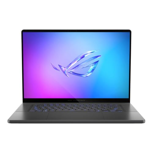 Image of ASUS ROG Zephyrus G16 GU605 16 inch WQXGA 240Hz OLED Gaming Laptop, Intel Core Ultra 9 285H 2.9GHz, 64GB RAM, 2TB SSD, NVIDIA GeForce RTX 5090 24GB, Windows 11 Pro, Platinum White
