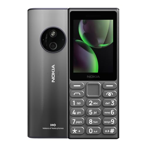 Nokia 110 4G (2024) | Dual SIM | GSM Unlocked Mobile Phone | Volte | Titanium | International Version | Not AT&T/Cricket/Verizon Compatible by Nokia - Used condition - US$46.22