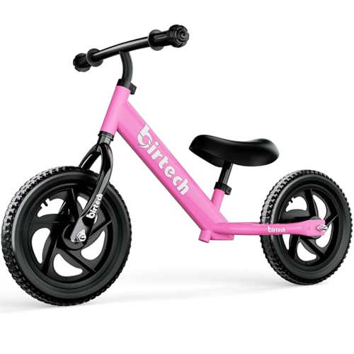 Birtech 12 Inch Toddler Balance Bike for Kids 2-6 Years Old...