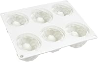 mostsom Szilikon Desszert Forma 6 Üreges Málna Mintás Csokoládé Mousse Tortaforma 5