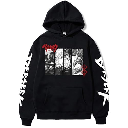 Sweat à capuche imprimé personnage de bande dessinée japonaise veste sweatshirt hoodie homme femme