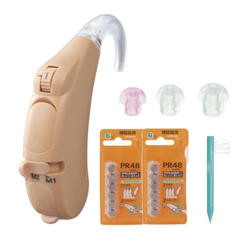 未使用　動作確認済(一部欠品)リオネット　HB-D8C リオン集音　補聴器 Amazon.co.jp: リオネット補聴器 リオン 耳掛け型デジタル補聴器