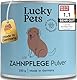 Lucky Pets Zahnpflege Pulver für Hunde I Zahnsteinentferner Hund [250 g Made in Germany] Natürliche Zahnreinigung Hund gegen Mundgeruch & Zahnstein I Zahnpflege Hund I TESTSIEGER