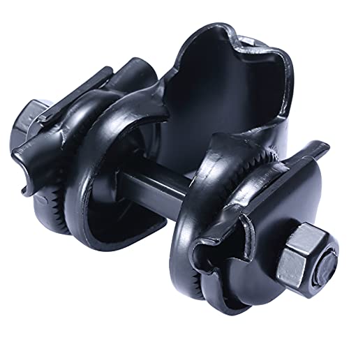 Bynccea Adaptateur de selle de vélo pliable, pince pour selle de 22,2 mm, noir Cover