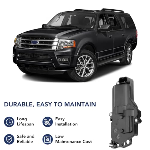 4 Pcs Power Door Lock Latch Actuators Compatible with Ford Expedition 1999-2016 F150 F250 F350 F450 Excursion Ranger Taurus Windstar Mustang Lincoln Mercury, Replaces# 6L3Z25218A43AA, 6L3Z25218A42AA