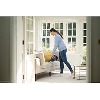 BLACK+DECKER 36 Wh / 18 V Akku-Handstaubsauger Dustbuster Smart tech (mit Cyclonic Action & Zwei Saugstufen, integrierte ausziehbare Fugendüse, inkl. Ladestation mit Wandhalterung) BHHV520BF – Ansicht 5