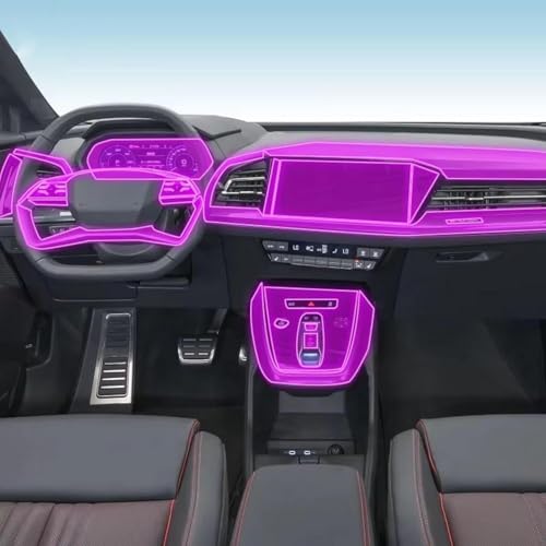 Film PPF de protection pour Audi Q5 e-tron 2023 console centrale TPU luxe FOEBE