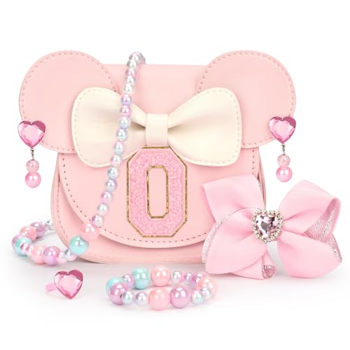 Image of mibasies Toddler Purse Gifts for Girls: 3 Year Old Girl Gifts, Girl Toys Purse Set