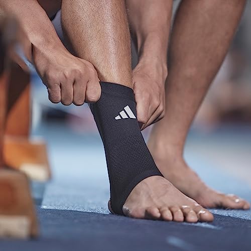Image of adidas Performance Climacool Ankle Support Sleeve - Ankle Sleeve for Training, Competitions, Support, and General Fitness - Ergonomic Design, Silicone Grip, Breathable & Durable Material - X-Large