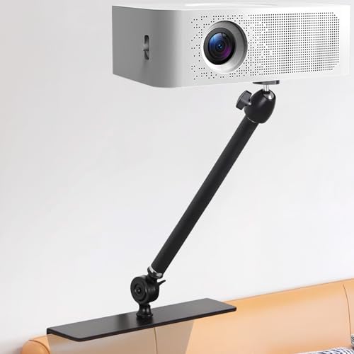 Soporte para proyector para cama y sofá ajustable de 33-45 cm para cine en casa