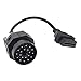 Produktbild Smartfox 20 PIN DLC Buchse auf 16 PIN OBD2 Stecker Adapter Verlängerungskabel Diagnose Interface für BMW E30, E31, E32, E34, E36, E38, E39, E46, E53, Z3 von Baujahr 1982-2001