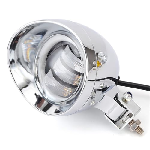 Phare moto universel antibrouillard pour rouler de nuit en cruiser custom