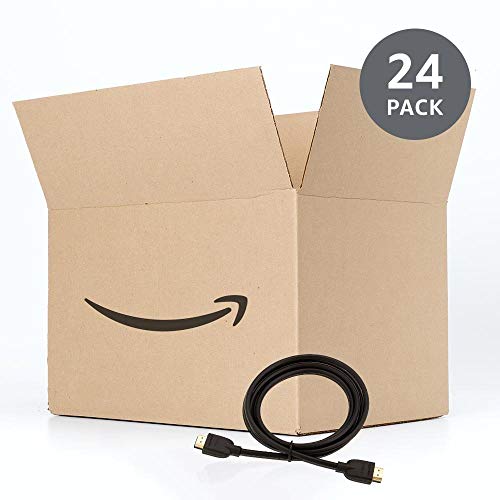 Image of Amazon Basics High-Speed 4K Ultra HD HDMI 2.0 Cable for Blu-ray, 6 feet, 24-Pack, 18 Gbps, 60 Hz, 2160p, Male-to-Male, Ethernet Ready, 3D, Black