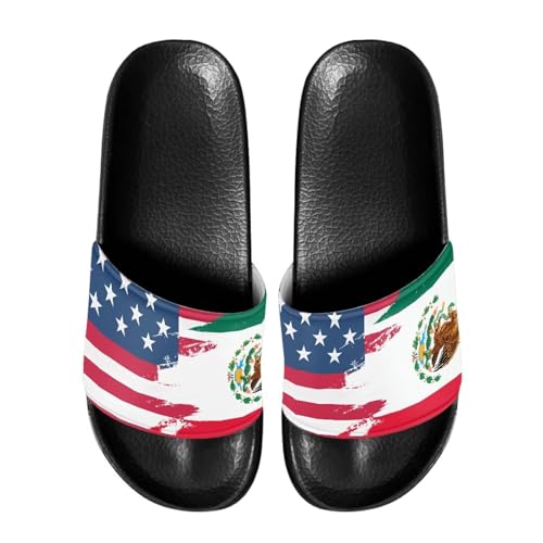 Image of Footwear for Mens Open Toe Athletic Sandals Anti-Slip Sole Slide Sandals Pillow House Flat Shoes Comfortable Slip On Slippers for Indoor & Outdoor