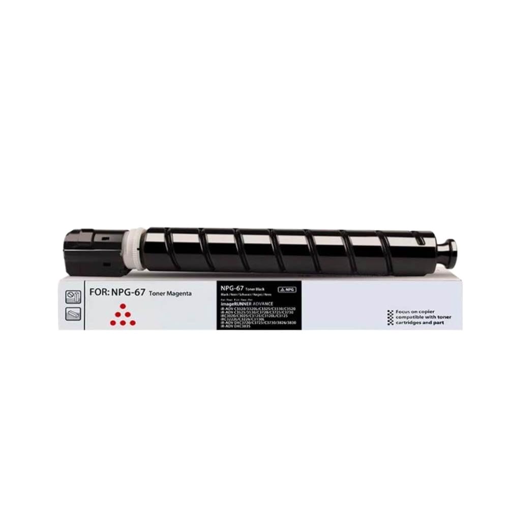 Toner NPG67 résoud vos problèmes de couleurs ternes sur IR C3025 et 3520