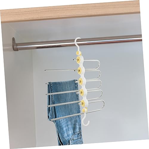 Porte-vêtements multifonctionnel en métal pour placard