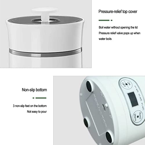Tetera eléctrica portátil de 304 acero inoxidable 350ml miniatura 3