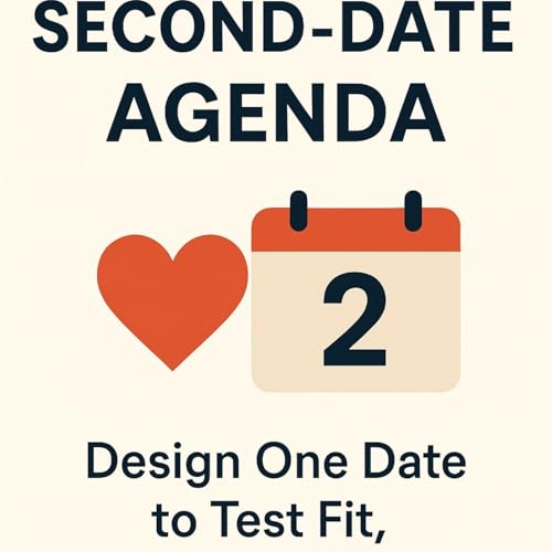 The Second-Date Agenda: Design One Date to Test Fit, Not Feelings Podcast Por  arte de portada