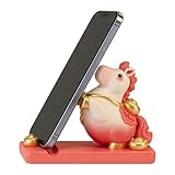 Orientation d'écran versatile : Conçu pour la commodité, ce support téléphone mignon propose un ajustement d'angle flexible en formats horizontal et vertical. Il est idéal pour booster la productivité pendant les appels professionnels ou pour améliorer la détente lors du visionnage de vidéos.