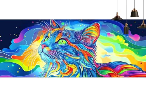 Broderie Diamant XXL Haute Définition Modèle Chat M521