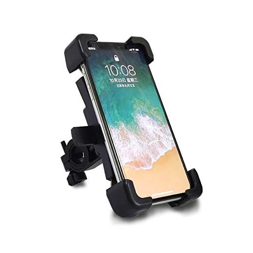 ZHHAOXINPA cykel mobilhållare cykeltelefonhållare universal cykel motorcykel mobilhållare smartphone Cradle Clamp 360 vridbar