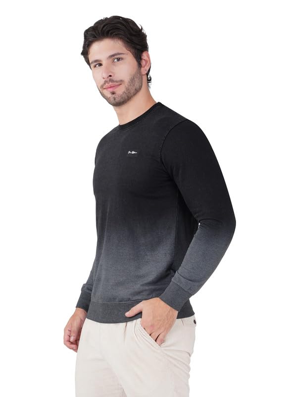 Image of PRORIDERS Men Dip Dyed Pure Cotton Full Sleeve t Shirts