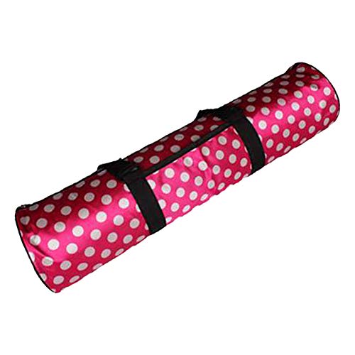 Grebest Yoga Mat Bag With Shoulder Strap,26.77"X5.91"Waterproof Portable Sport Fitness Package Shoulder Storage Bag Yoga Pilates Mat Carrier For Exercise Fitness Pink 26.77"X5.91" #TOP17