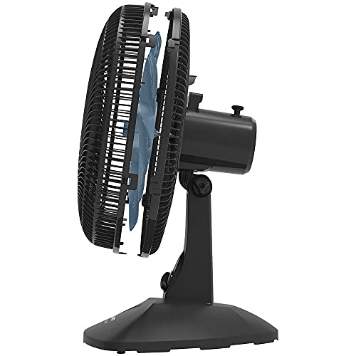 Ventilador Cadence Eros Turbo, 110V Preto e Azul, VTR409