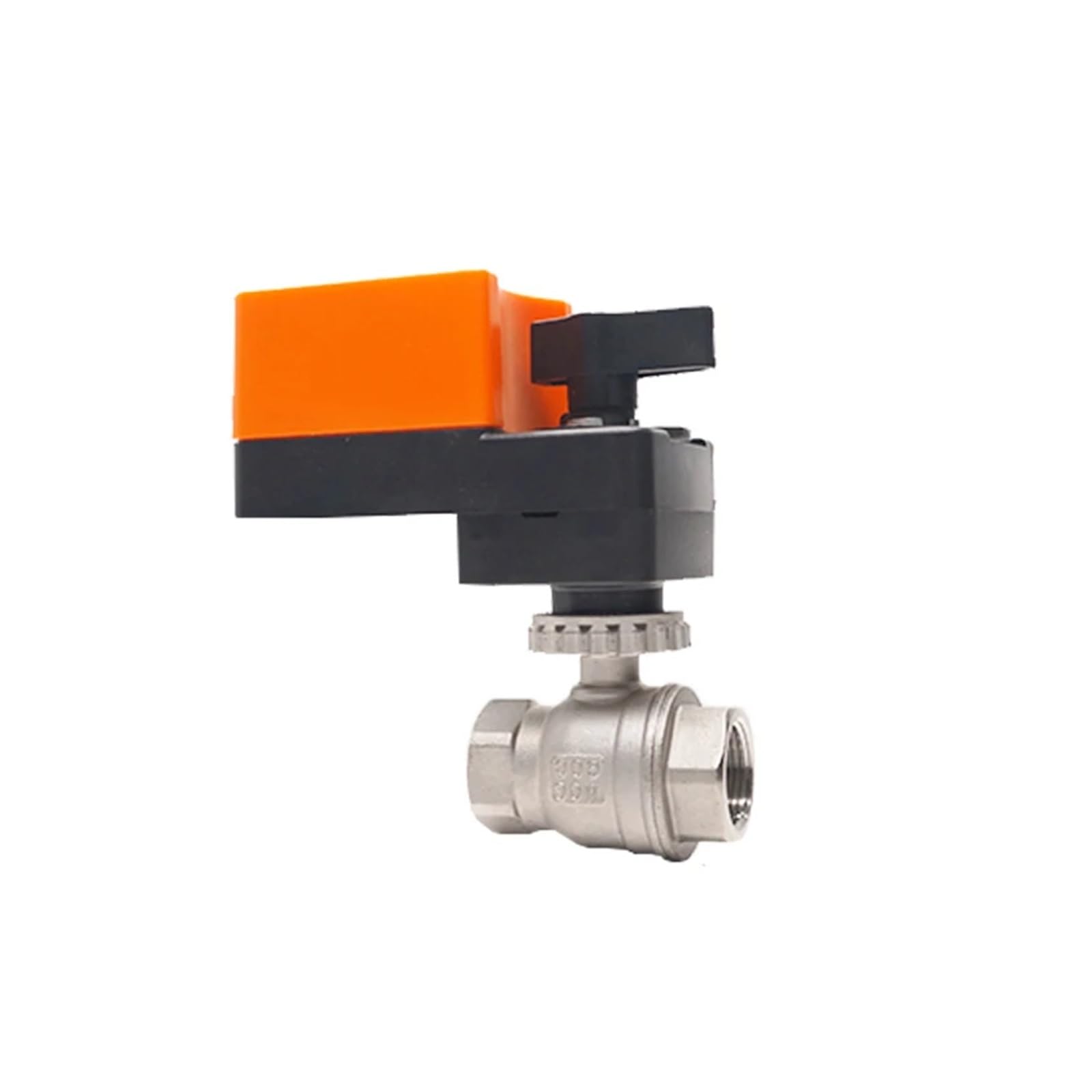 Vanne à Bille de Commande motorisée en Acier Inoxydable, modulante 2 Voies SS304, 11/4 "11/2" "FCU 0-10V