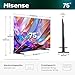 Hisense 75E7DS Fernseher 75 Zoll, 4K UHD QLED, Smart TV, Hi-View AI Engine, 60Hz Game Mode Plus, Dolby Vision IQ, HI-QLED Colour, Filmmaker Mode, AI Smooth Motion, Airplay, Sprachsteuerung[2026]