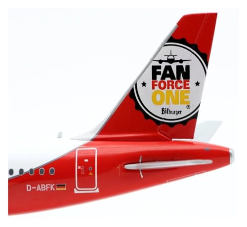 Modelo de avión Air Berlin A320 a escala 1:200 Wings LH2202 4