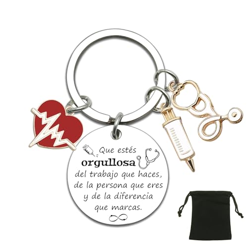 YJYJZX Regalos Enfermera Llavero de Enfermera Regalos para Medicos Regalos para Medicos Enfermeras Estudiante de Medicina Graduacion YJYJZX Regalos Enfermera Llavero de Enfermera Regalos para Medicos Regalos para Medicos Enfermeras Estudiante de Medicina Graduacion