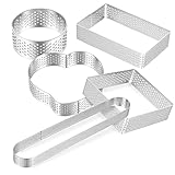 Breites anwendungsspektrum: geeignet zum backen von kuchen, mousse, desserts, torten usw., tortenringform, backen von gebäckringen