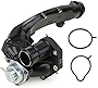 MITZONE Turbocharger Charge Air Pipe Joint with PCV Compatible with 2016-2021 Honda Civic 1.5L Turbo Replace # 172705AAH00