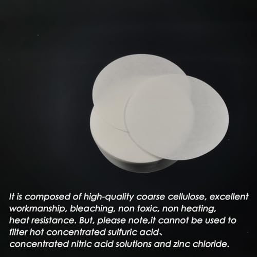 Image of Filter Paper 15cm,pack of 45,Used in Laboratories for Filtering Solutions and Qualitative Analysis (45)