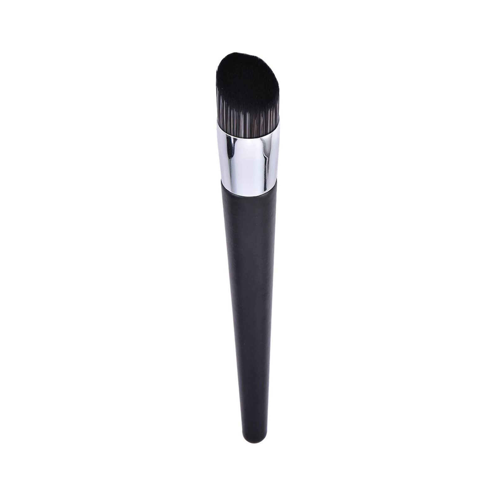 1 brocha profesional oblicua para base de maquillaje en polvo, corrector, base líquida, brochas de maquillaje para rostro, herramientas de belleza y cosméticos