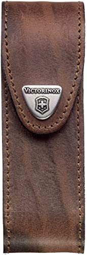 TUFF LUV [Compatible con Victorinox 40548 (120 mm/4-6 capas) incluyendo (Outrider, Swiss Soldier, Ranger Grip) - Marrón