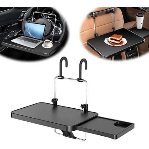 EliphonTowne Multi-function Car Steering Wheel Table Cover