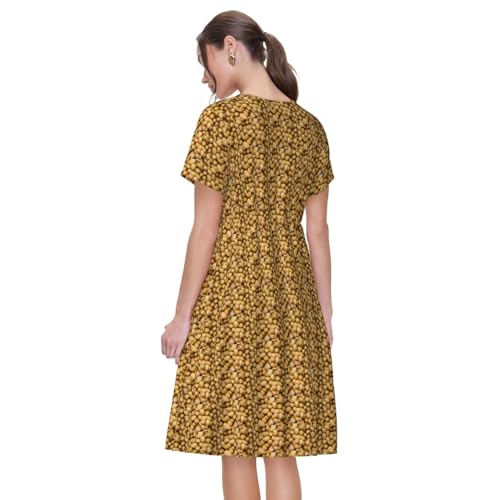 Robe décontractée légère pour femme solution confort bureau et vacances - 5