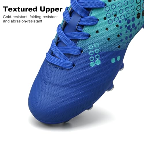 Kids Soccer Cleats for Boys and Girls Youth Football Cleats Outdoor Athletic Turf Soccer Shoes2