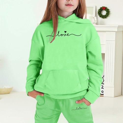 Conjunto de ropa de invierno para niña sudadera pantalones 3