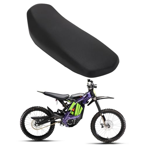Electric Dirt Bike Seat Cushion for Sur Ron - Black Water-proof Seat Stylish Seat For Surron Sur-Ron Light Bee S/X and 79BIKE Falcon Pro/Falcon GT/X160 X260 Electric Bike