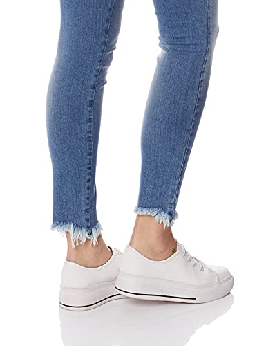 Calças Colcci Jeans Bia Comfort Feminino, Mescla, 38