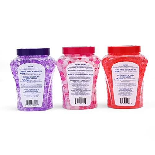 Image of Clorox Fraganzia Triple Pack, Rosewater Eucalyptus Cherry Burst, 36 Oz | Odor-eliminating formula, ideal for bathrooms bedrooms and vehicles, no batteries or outlets required