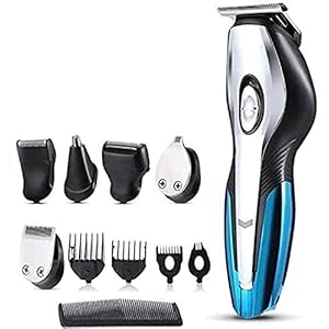 Hair Clippers for Men, Cordless Rechargeable Hair Trimmer, Professional Haircut Set, 11 in 1 Hair Clipper Electric Razor Beard Trimmer Men’s Shaving Machine Nose Trimmer