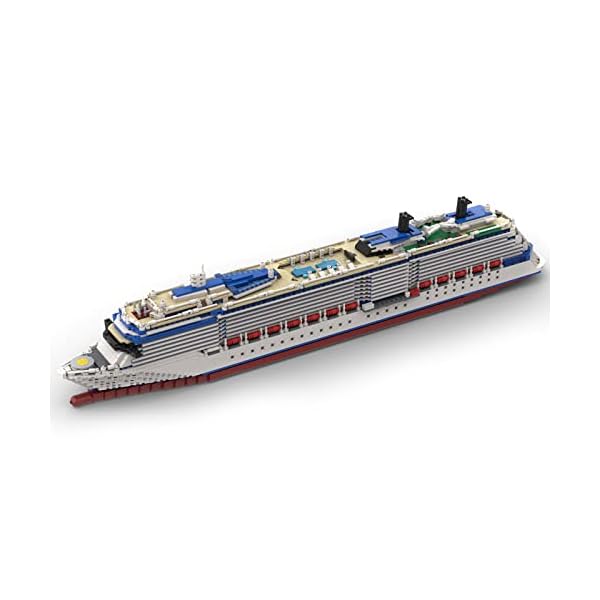 WWEI Technik Bausteine Schiff Celebrity Reflection Kreuzfahrtschiff, 3453 Teile 1:400 Schiff Spielzeug Modellbausatz…